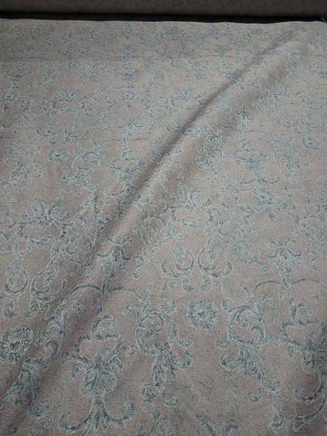 Hoogwaardig katoenen damastweefsel met motieven - Textiel -