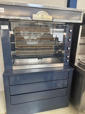 Ubert infrarood elektrische rotisserie/kippengrill RT 44 E, Ophalen of Verzenden, Gebruikt