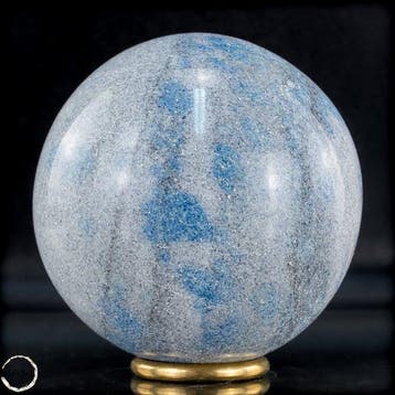 Natuurlijke zeldzame blauwe K2 Sphere- 1221.41 g