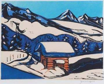 Jan Wiegers (1893-1959) - Chalet, Antiek en Kunst