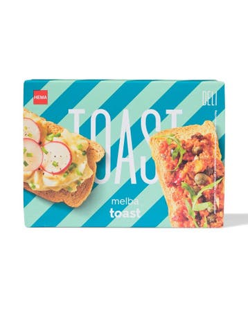 HEMA Melba toast 100g 2e halve prijs, Verzenden