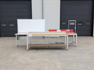 3x Werktafel, Nieuw