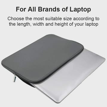 Universele Laptop Sleeve 11-15.6 Inch - Waterafstotend & Sch, Computers en Software, Verzenden, Nieuw