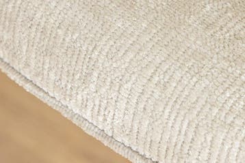Draaibare Retro Stoel AVIGNON beige chenille zwarte metalen, Ophalen of Verzenden, Nieuw