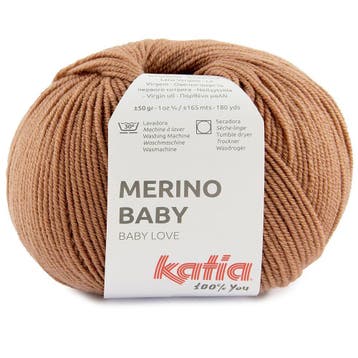 Katia Concept Merino Baby - 98 terrabruin - Wol Garen, Ophalen of Verzenden, Nieuw
