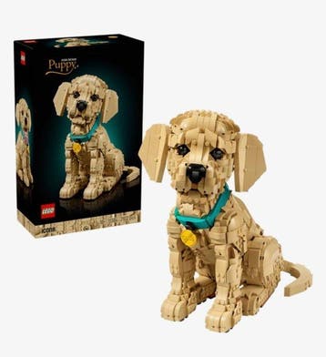 Lego Set - 11384 - Icons - Golden Retriever Puppy, Nieuw