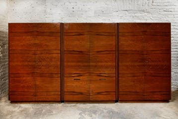 Kledingkasten Set uit 1960, met Perfecte Hang-Leg Indeling