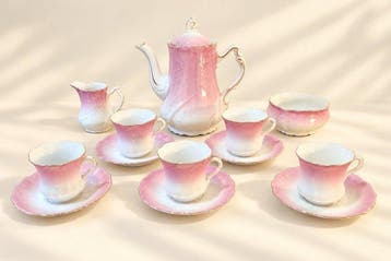 K. Steinmann - Koffieservies (13) - Porselein