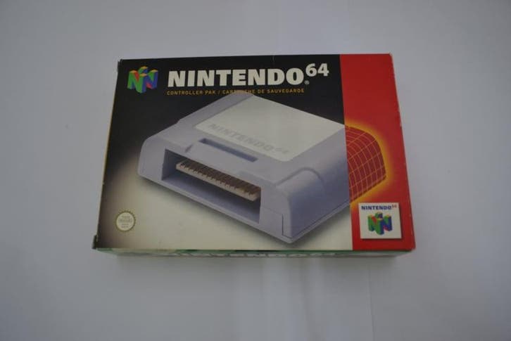 Original N64 Controller Pak / Memory Pak, Spelcomputers en Games, Spelcomputers | Nintendo Consoles | Accessoires, Zo goed als nieuw