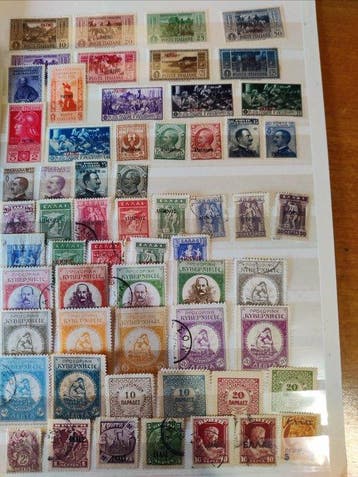 Griekenland 1912/1925 - Griekenland: postzegels van nieuwe, Gestempeld