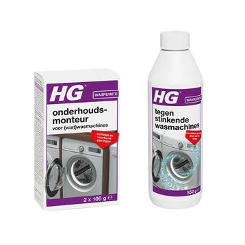 HG onderhoudsmonteur + HG tegen stinkende wasmachine |, Verzenden