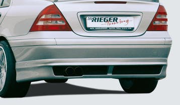Rieger achteraanzetstuk | C-Klasse (W203): 05.00- - Sedan, T, Auto-onderdelen, Verzenden, Nieuw, Mercedes-Benz