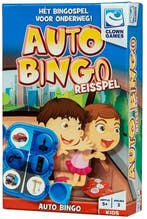 Auto Bingo - Reisspel | Clown Games - Reisspellen, Hobby en Vrije tijd, Gezelschapsspellen | Bordspellen, Verzenden, Nieuw