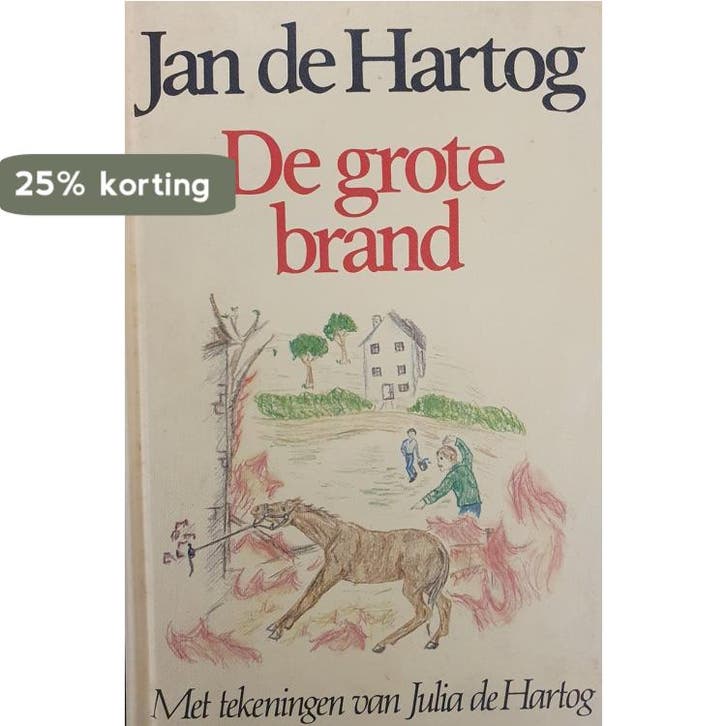 Grote brand - Jacques Hartog 9789020402490, Boeken, Overige Boeken, Gelezen, Verzenden
