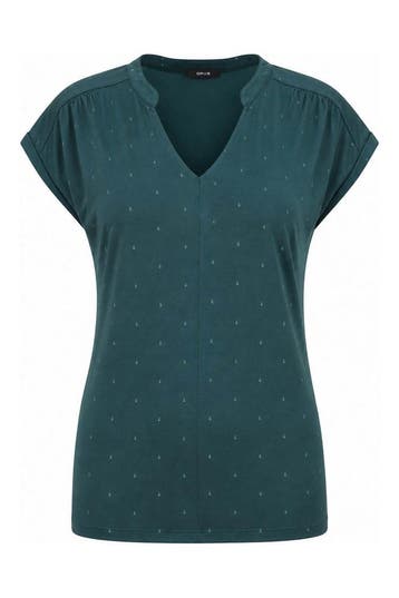 Opus T-shirt in maat 36 Groen, Kleding | Dames, T-shirts, Opus, Verzenden, Gedragen, Groen