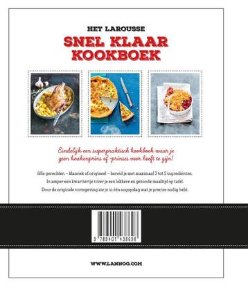 Het Larousse Snel Klaar kookboek 9789401438698, Verzenden, Gelezen, Mélanie Martin
