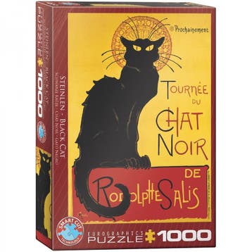 Chat Noir Puzzel (1000 stukjes) | Eurographics - Puzzels, Verzenden, Nieuw