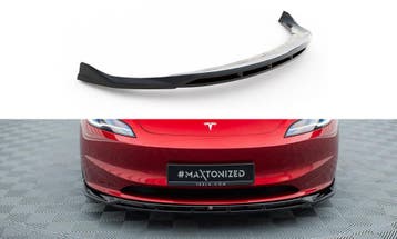 Voorspoiler V.1 Tesla Model 3 Project Highland (Facelift), Ophalen of Verzenden, Nieuw
