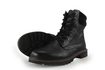 Manfield Veterboots in maat 42 Zwart, Kleding | Heren, Schoenen, Manfield, Verzenden, Zwart, Boots