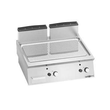 GGM Gastro | Gasbakplaat - 13,8kW - Geribbeld | GBPGB873B |, Verzenden