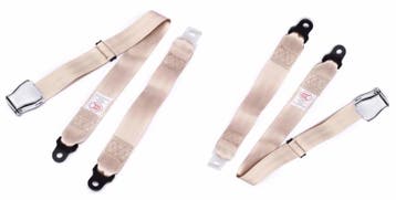 2 Point Airplane Buckle Lap Seat Belts Beige, Auto-onderdelen, Ophalen of Verzenden, Nieuw
