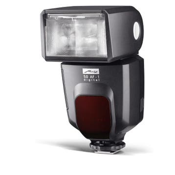Metz Mecablitz 50 AF-1 flitser Olympus/Panasonic -, Verzenden, Zo goed als nieuw