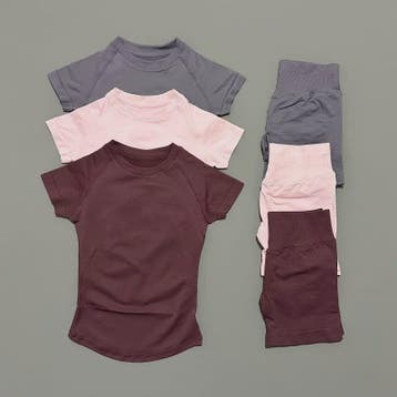 Seamless Sportset Dames: Yoga Top met Korte Mouw & Fitness S, Kleding | Dames, Verzenden, Nieuw
