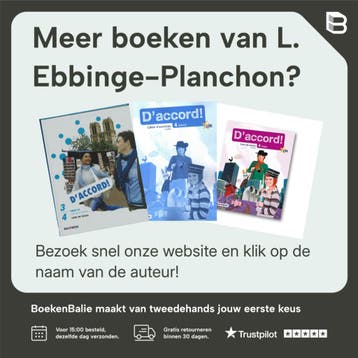 5-6 vwo / D accord! / livre de textes - L. Ebbinge-Planchon, Verzenden, Gelezen, L. Ebbinge-Planchon