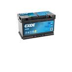 Exide AGM accu | EK820 | 12V 82Ah, Auto-onderdelen, Accu's en Toebehoren, Ophalen of Verzenden, Nieuw