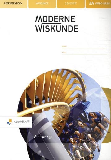 3a vmbo basis / Moderne Wiskunde / leerwerkboek, Verzenden, Gelezen