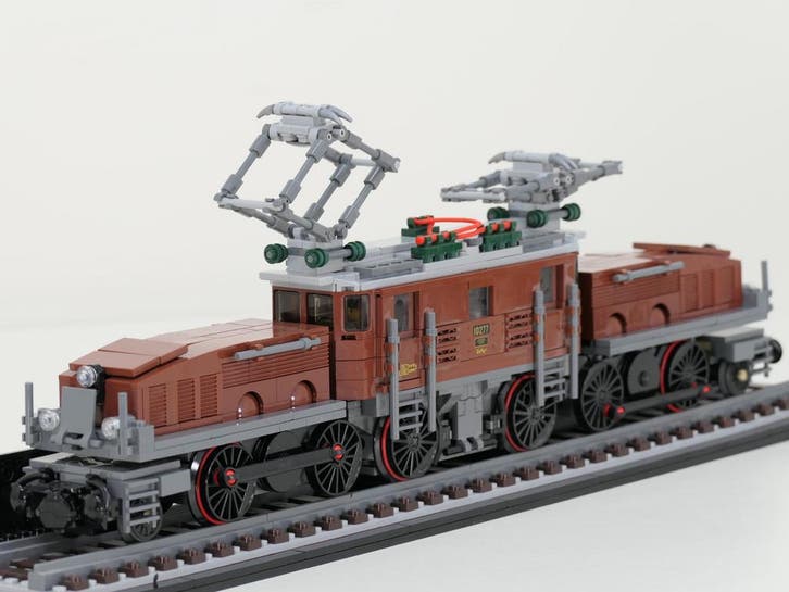 Lego 10277 Krokodil locomotief #9040 (Merken), Kinderen en Baby's, Speelgoed | Duplo en Lego, Zo goed als nieuw, Lego, Ophalen of Verzenden