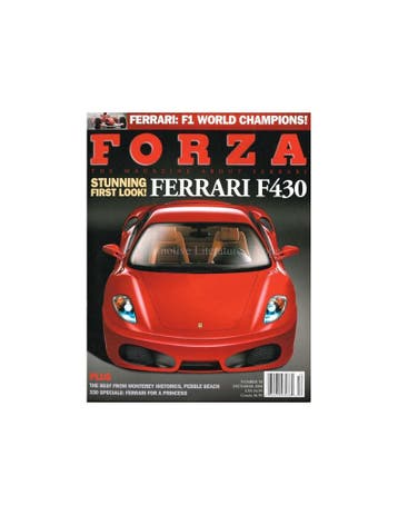 2004 FERRARI FORZA MAGAZINE 58 ENGELS, Nieuw, Ferrari, Author