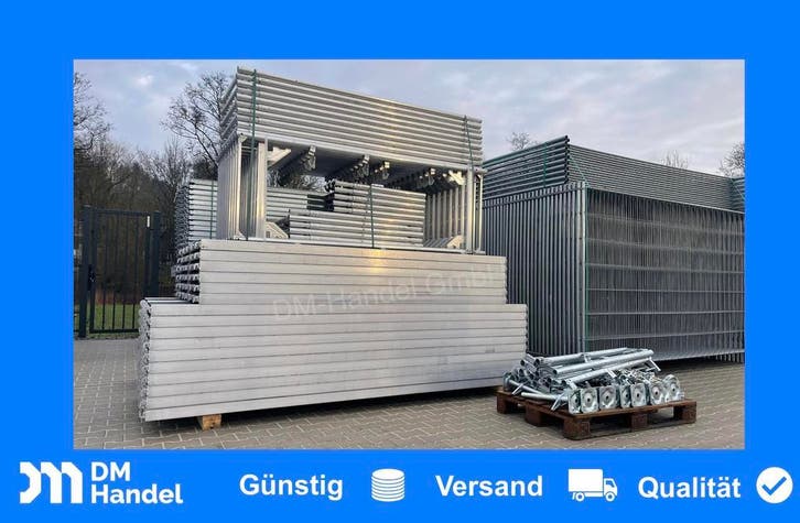 Nieuw gevel steigers 200m2 steiger aluminium gevelsteiger, Doe-het-zelf en Verbouw, Steigers, Gevelsteiger, Nieuw, Verzenden