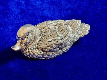 Exiteria - Beeldje - Stunning “Large” Detailed Duckling -