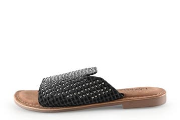 Lazamani Slippers in maat 37 Zwart, Slippers, Verzenden, Zwart, Lazamani