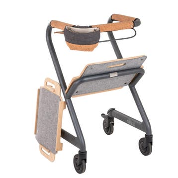 Saljol WR50 - Indoor Rollator - Velvet Grey - Compleet Uitge, Ophalen of Verzenden, Nieuw