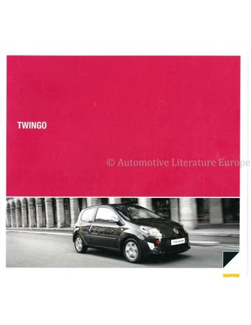 2009 RENAULT TWINGO BROCHURE NEDERLANDS, Boeken, Auto's | Folders en Tijdschriften, Nieuw, Renault, Author