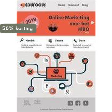 Online Marketing voor het MBO / 2019-2020 - T. Gorter, Verzenden, Zo goed als nieuw, T. Gorter