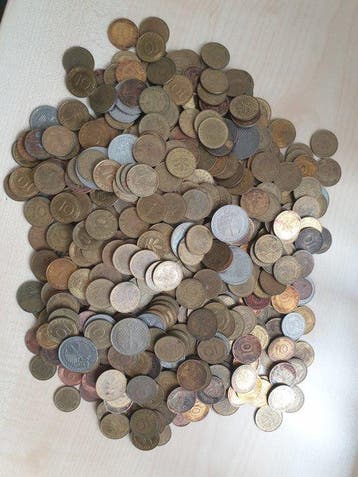 Duitsland, Bondsrepubliek Mark und Pfennig ca. 550 Stück