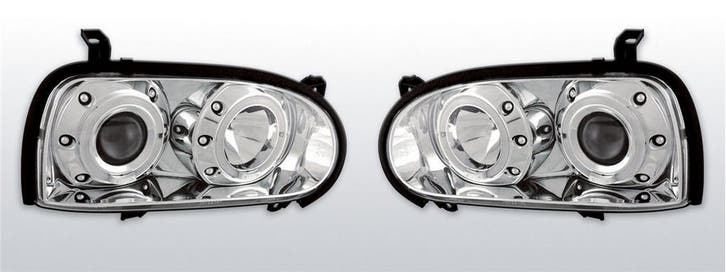 Carnamics Koplampen | Volkswagen Golf 91-97 3-d / Golf 92-97, Auto-onderdelen, Verlichting, Nieuw, Verzenden