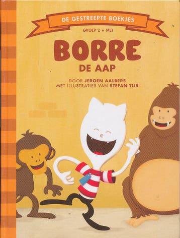 De gestreepte boekjes Borre De aap groep 2, Verzenden, Nieuw