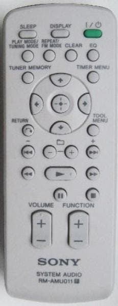 Afstandsbediening Sony rm-amu011 cmt-fx200, Ophalen of Verzenden, Nieuw, Origineel