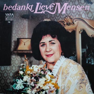LP gebruikt - Zangeres Zonder Naam - Bedankt Lieve Mensen, Cd's en Dvd's, Verzenden, Zo goed als nieuw, Overige formaten