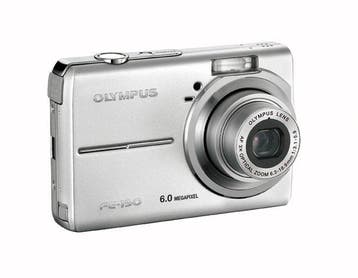 Olympus FE-190 Digitale Compact Camera - Zilver (In doos), Verzenden, Zo goed als nieuw