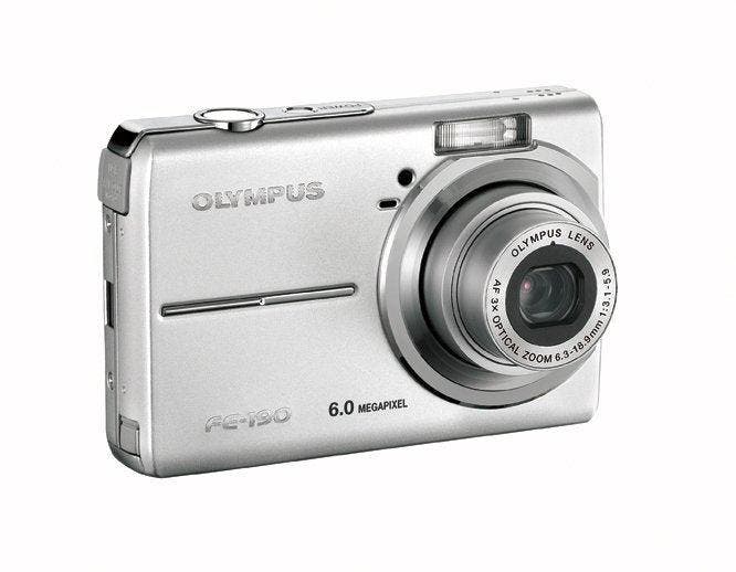 Olympus FE-190 Digitale Compact Camera - Zilver (In doos), Audio, Tv en Foto, Fotocamera's Digitaal, Zo goed als nieuw, Verzenden