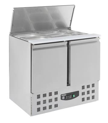 Saladette 2 Deuren 2.5x1/1gn Pan | Combisteel, Ophalen of Verzenden, Nieuw