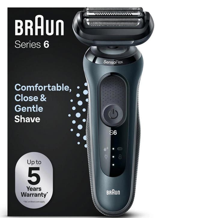 Braun Series 6 | Zwart Reisetui | 63% Korting, Witgoed en Apparatuur, Persoonlijke-verzorgingsapparatuur, Nieuw, Scheren en Epileren