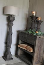 Vloerlamp baluster Umber 125 cm, Ophalen of Verzenden, Nieuw