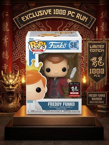 Funko - Funko Pop - Asia – Freddy Funko as Ancient Armor, Antiek en Kunst, Antiek | Speelgoed