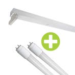 LED TL Armatuur 120cm (dubbel) | Incl. 2x LED TL Buis 18W, Ophalen of Verzenden